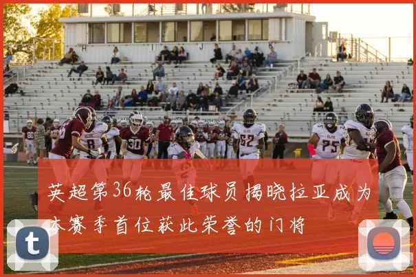 英超第36轮最佳球员揭晓拉亚成为本赛季首位获此荣誉的门将